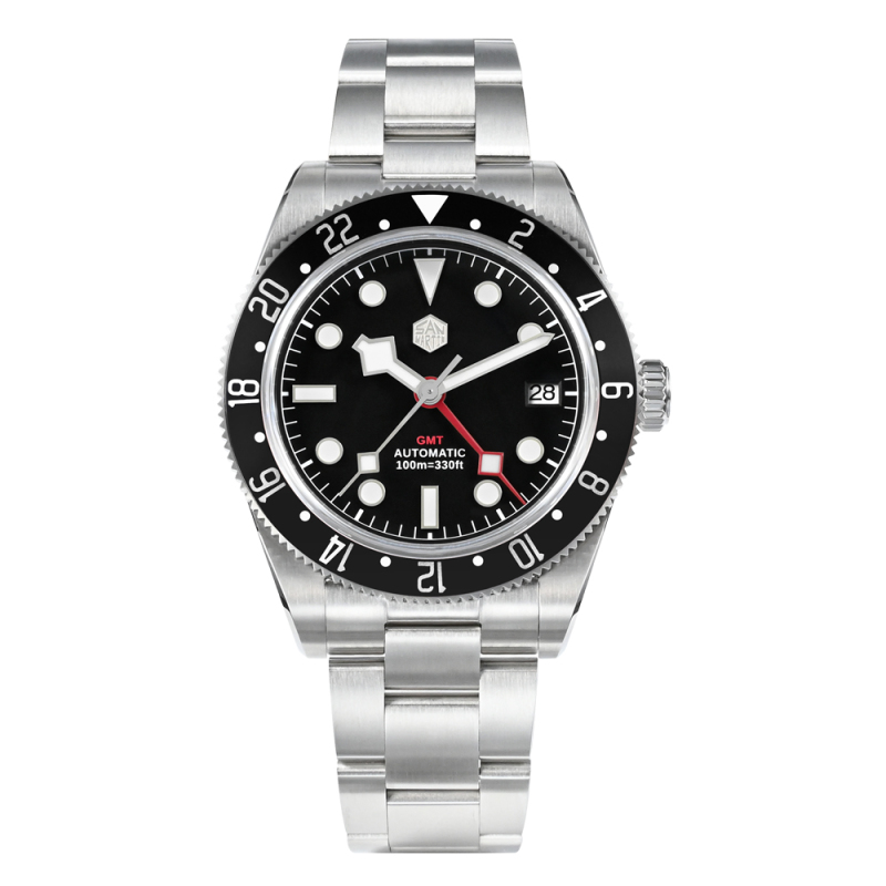 San Martin 39mm GMT Watch-SN0109