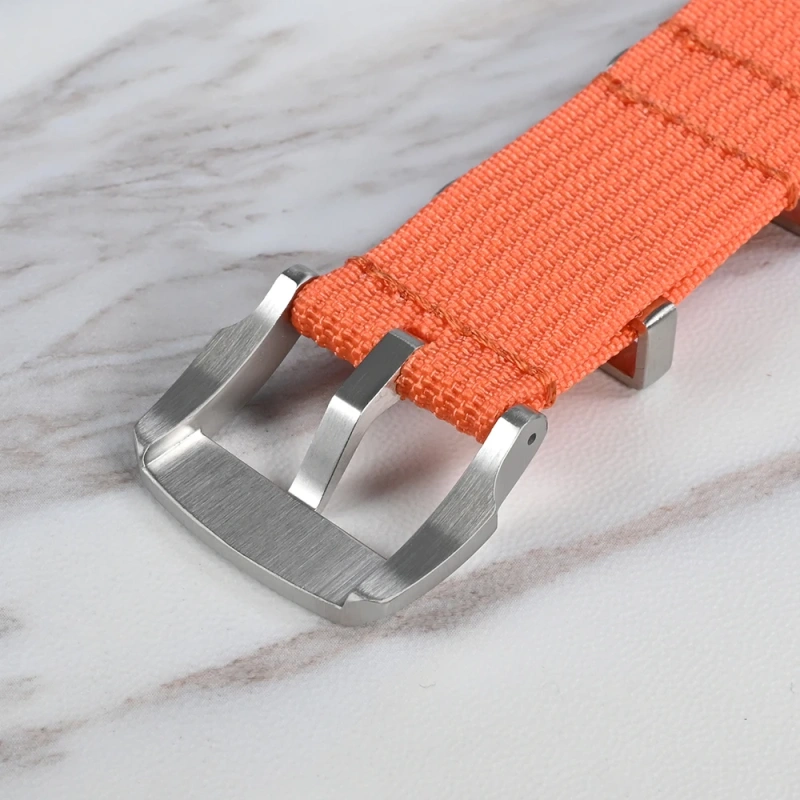 San Martin Nylon Strap Fashion Colorful Suitable For 20mm 22mm Universal Paratrooper Woven Bands 316L Buckle Watch Parts