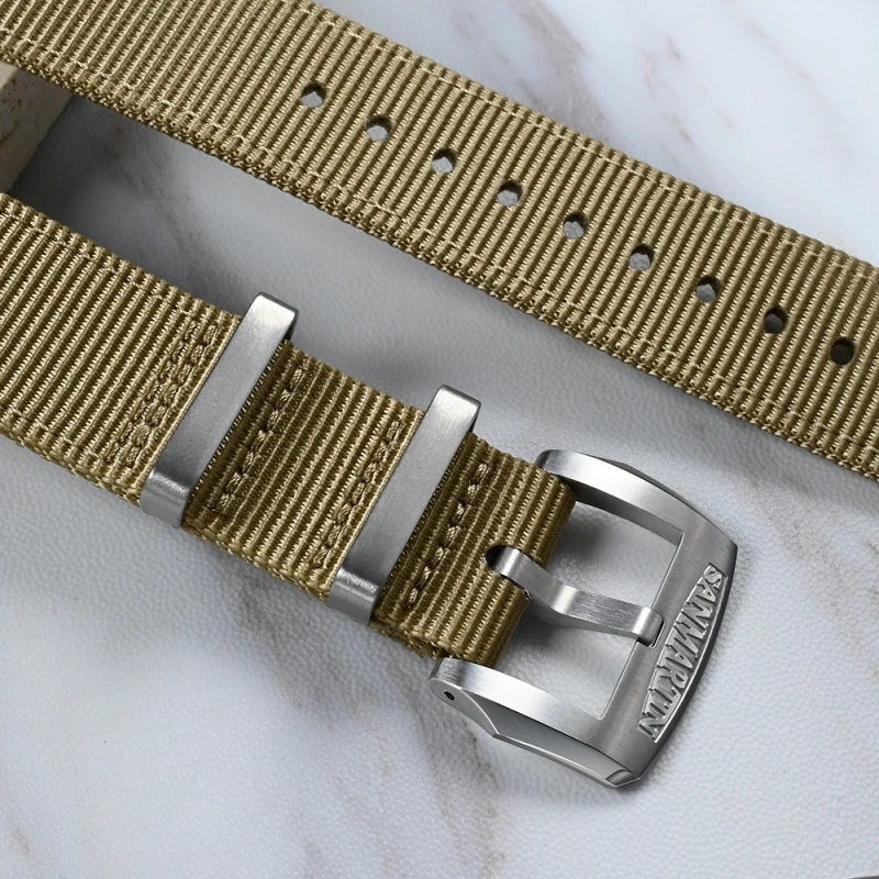 San Martin Quick Release Nylon Strap Premium Quality Sport Simply Style Watch Band For Men Women 20mm Watches Parts