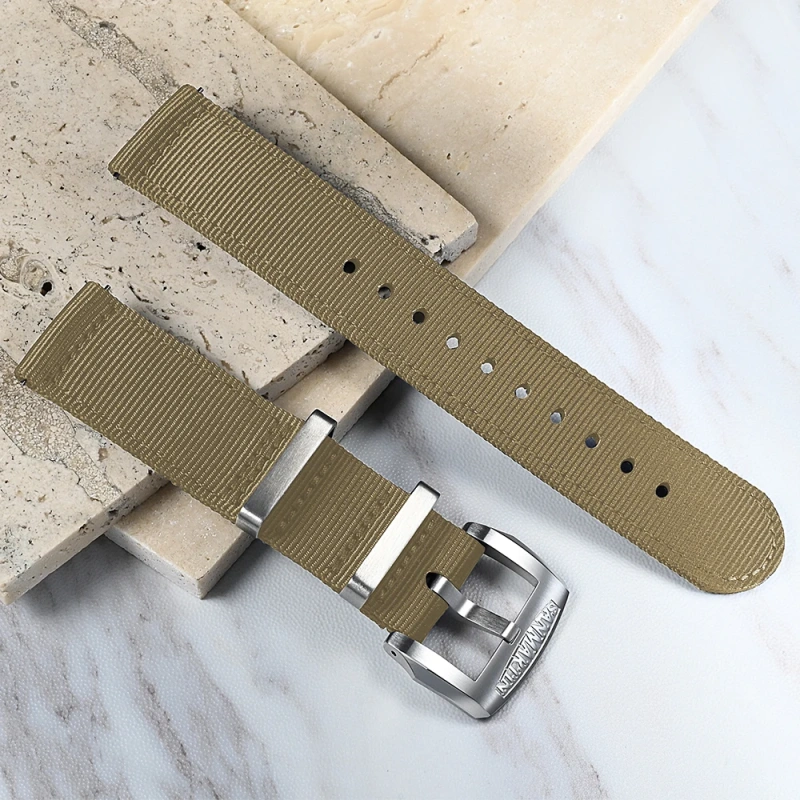 San Martin Quick Release Nylon Strap Premium Quality Sport Simply Style Watch Band For Men Women 20mm Watches Parts