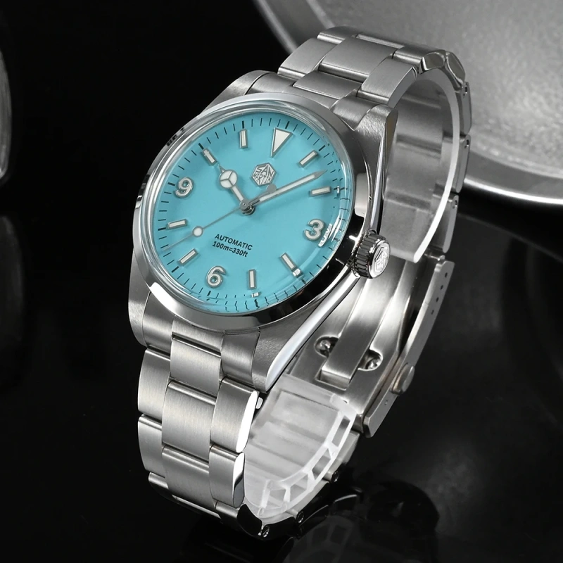 San Martin New Men Watch V2 V3 Fashion Sport 39mm Explore Series Luxury Automatic Mechanical Sapphire Waterproof 100m BGW9