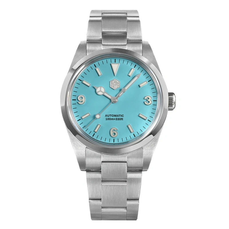 San Martin New Men Watch V2 V3 Fashion Sport 39mm Explore Series Luxury Automatic Mechanical Sapphire Waterproof 100m BGW9