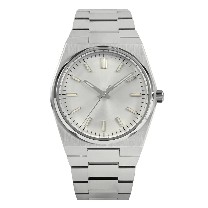 San Martin Men Watch 40mm Miyota 9015 Classic Luxury Dress Automatic Mechanical Watches Quick Release Stainless Steel Bracelet