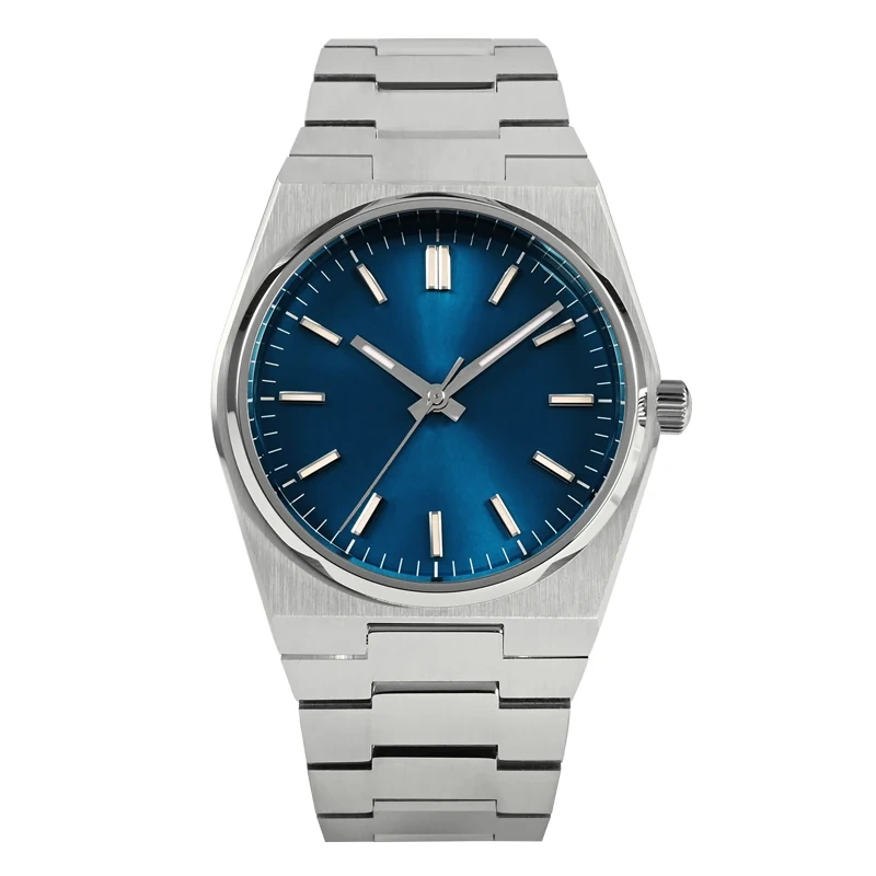 San Martin Men Watch 40mm Miyota 9015 Classic Luxury Dress Automatic Mechanical Watches Quick Release Stainless Steel Bracelet