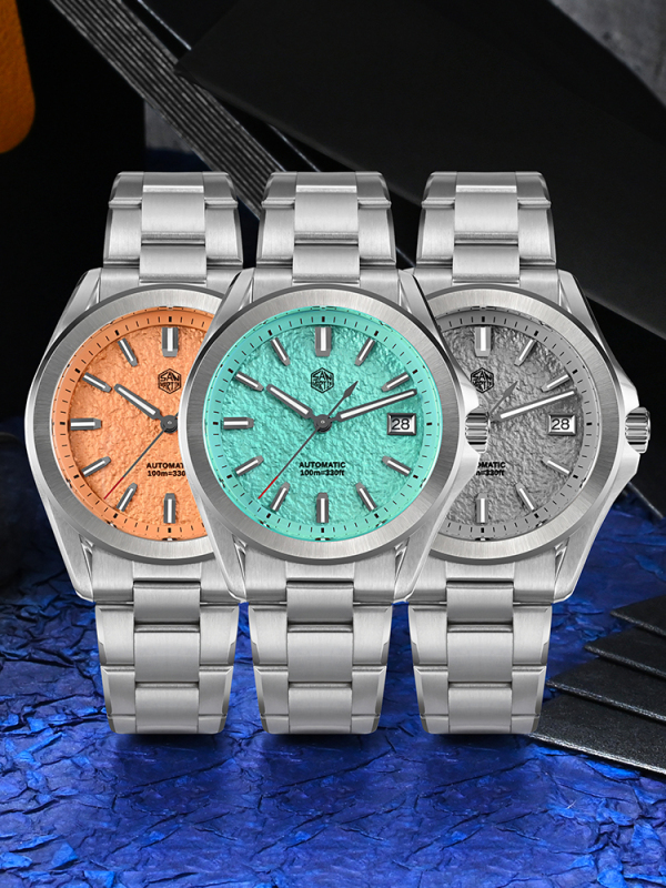 San Martin 39mm NH35 Mechanical Watch SN0129