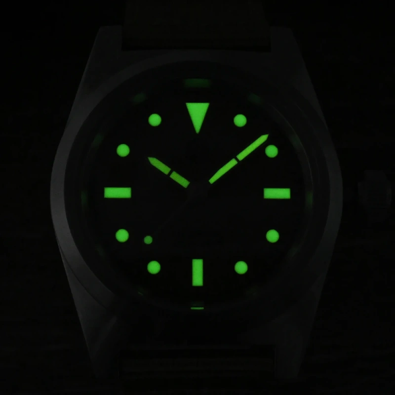San Martin 38mm Pilot Watch Vintage Military Enthusiasts YN55 Men's Automatic Mechanical Watches Nylon Strap C3 Luminous 20Bar