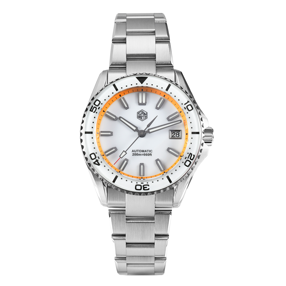 サンマーティン　SAN MARTIN 自動巻　サブマリ Amazon | SAN MARTIN 腕時計 メンズ, 自動巻き ステンレス鋼 39mm