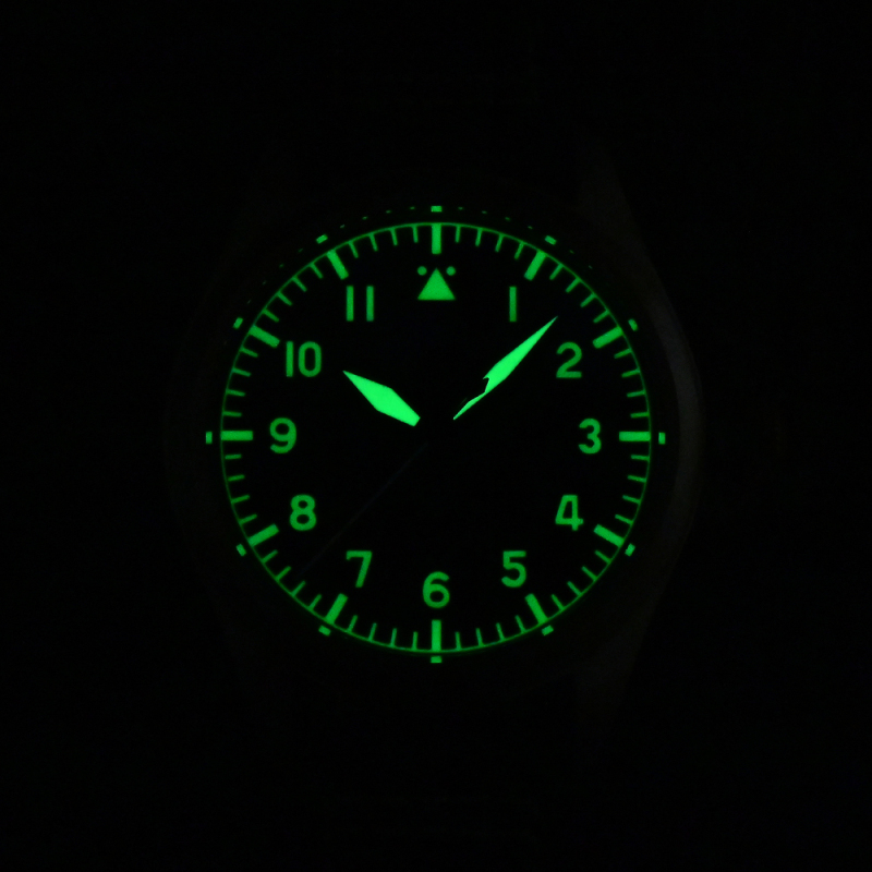 San Martin Pilot Titanium Watch SN0030T