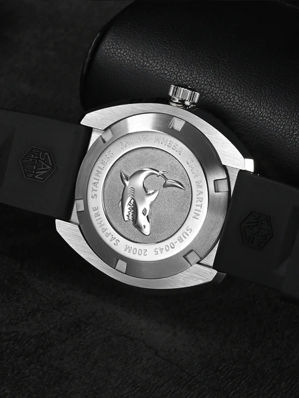 San Martin 2025 New 40.5mm Original Design NH35 Automatic Mechanical Men Dive Watch Sapphire Waterproof 200m Luminous SN0045