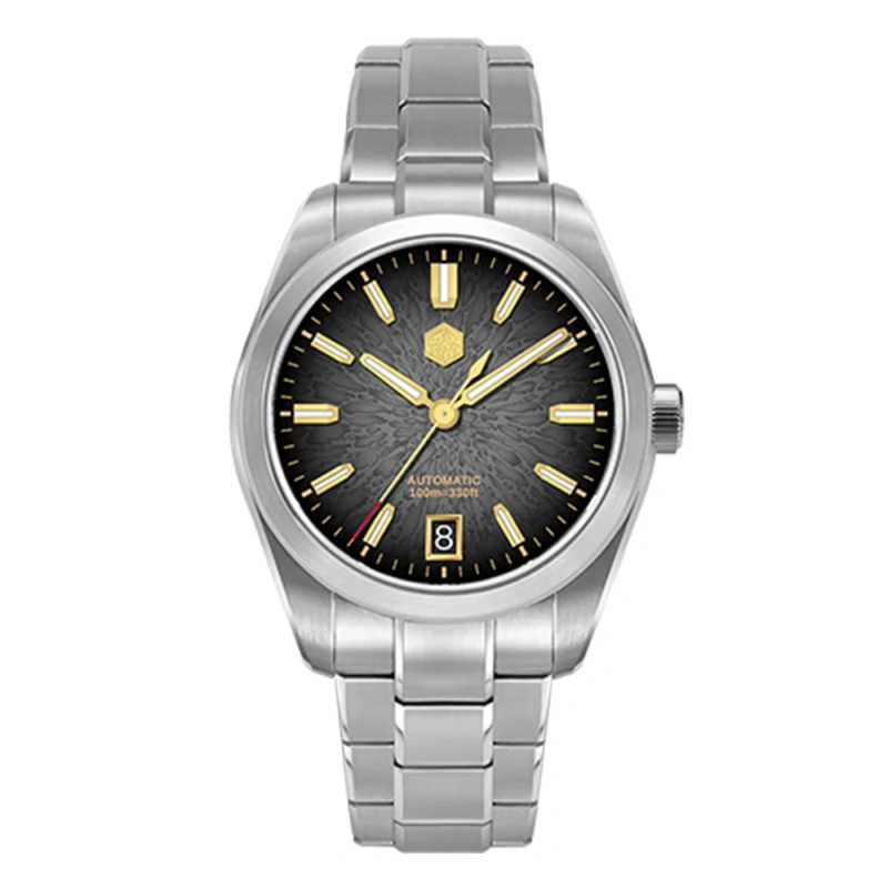 San Martin 36/39/42mm SN0144 JianZhan Dial Gada Watch Miyota 9015 Original Design Men Luxury Dress Automatic Mechanical Watches