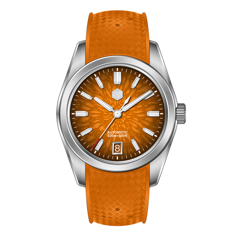 San Martin FKM 36/39/42mm JianZhan Dial Men Watch Miyota 9015 SN0144G