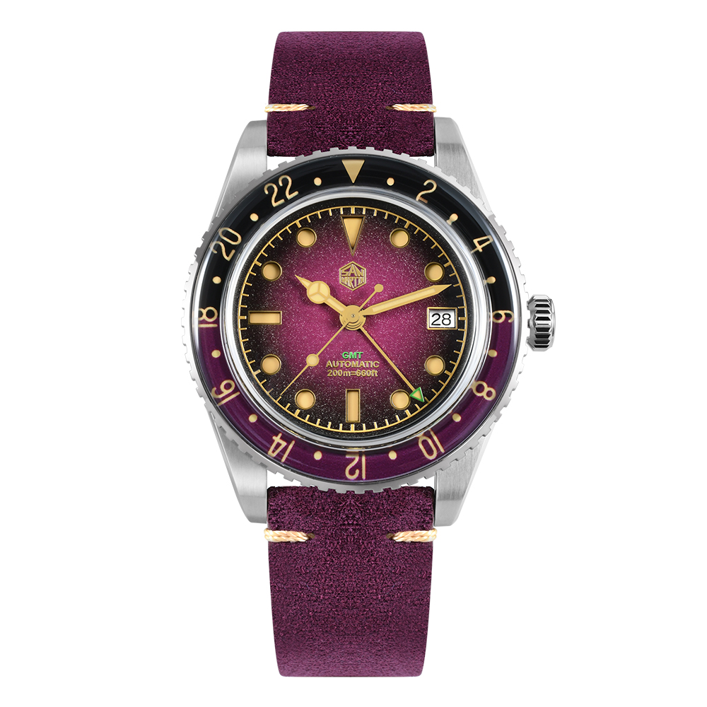 40mm Retro NH34 GMT Watch SN0134 San Martin Official Store