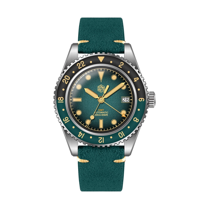 San Martin 40mm Retro NH34 GMT Watch SN0134