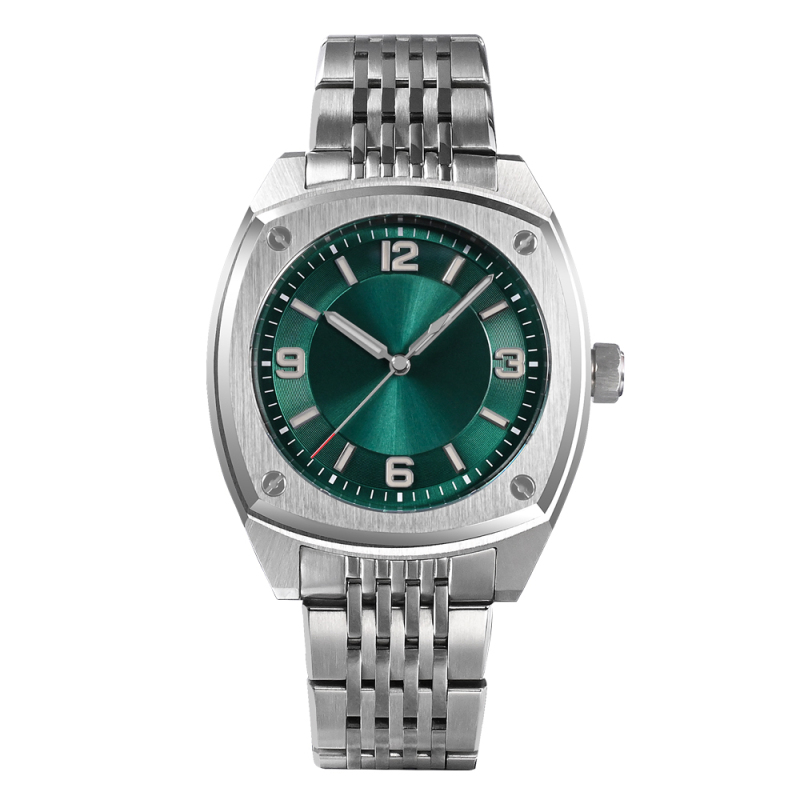 Square Circle Series-SN0026-G-B-Sunray Green