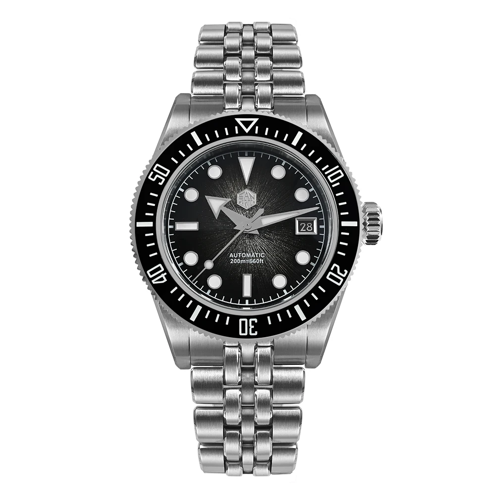 San Martin 40mm Men Diver Watch MIYOTA 9015 Automatic Mechanical