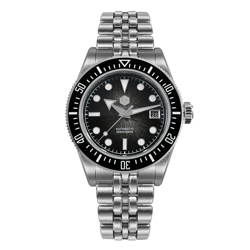 San Martin 40mm Men Diver Watches Original Design High-end Luxury Man Watch Miyota 9015 Automatic Mechanical Waterproof 20Bar