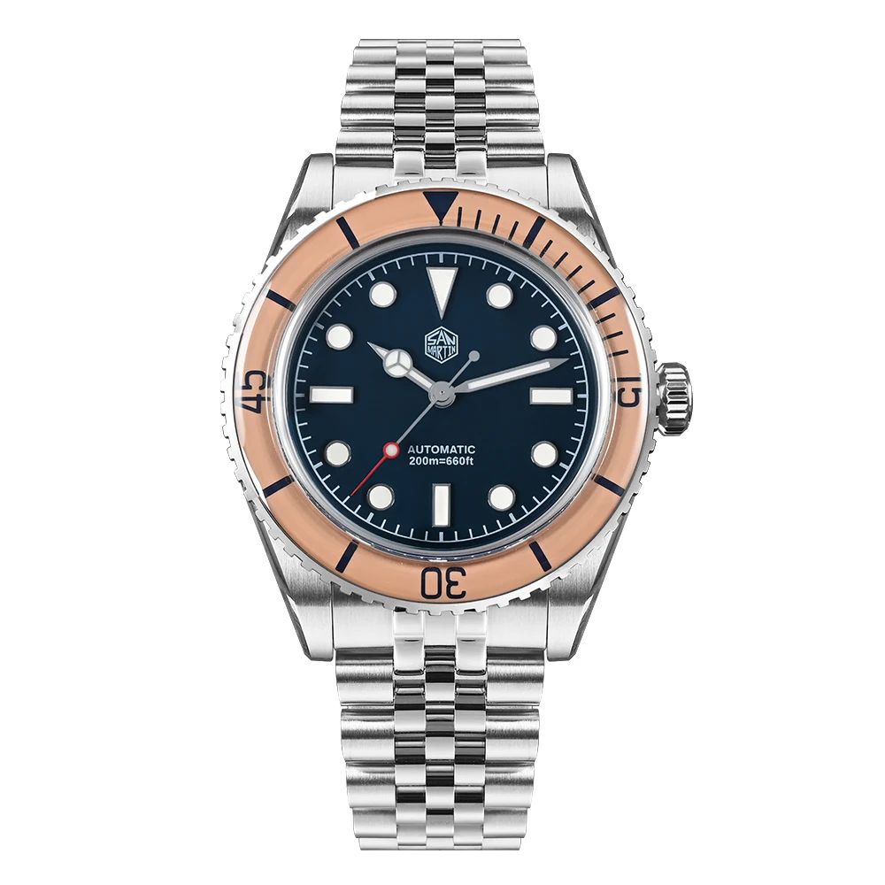 San Martin 40mm Men Dive Watch SN0133