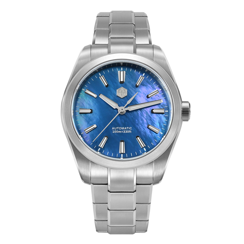 San Martin 39mm MOP Dial Miyota 90S5 Men Watch SN0144