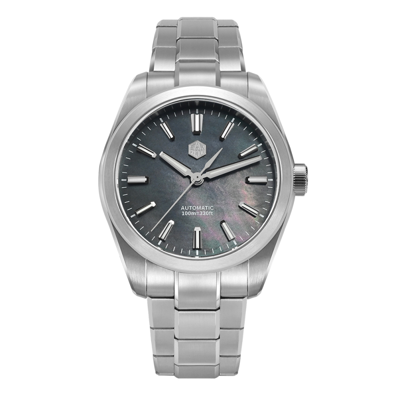 San Martin 39mm MOP Dial Miyota 90S5 Men Watch SN0144