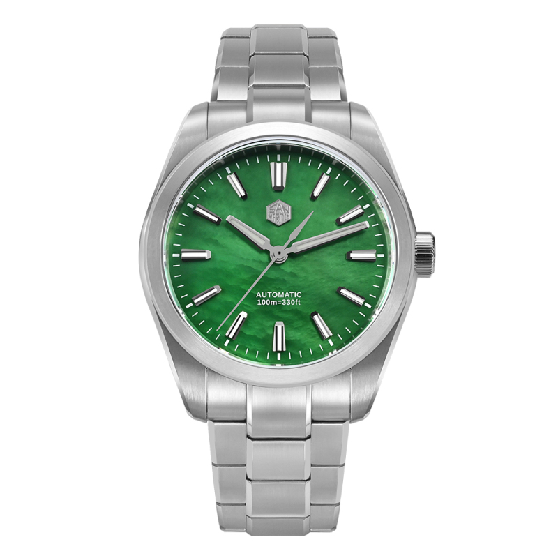 San Martin 39mm MOP Dial Miyota 90S5 Men Watch SN0144