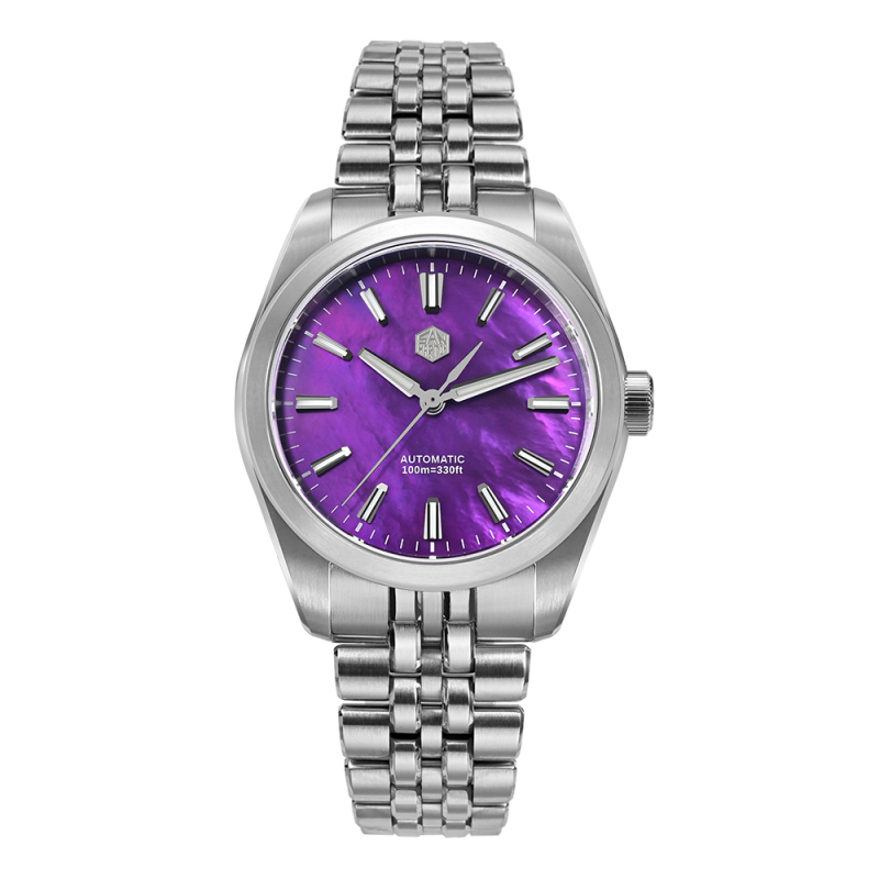 San Martin 39mm MOP Dial Miyota 90S5 Men Watch SN0144