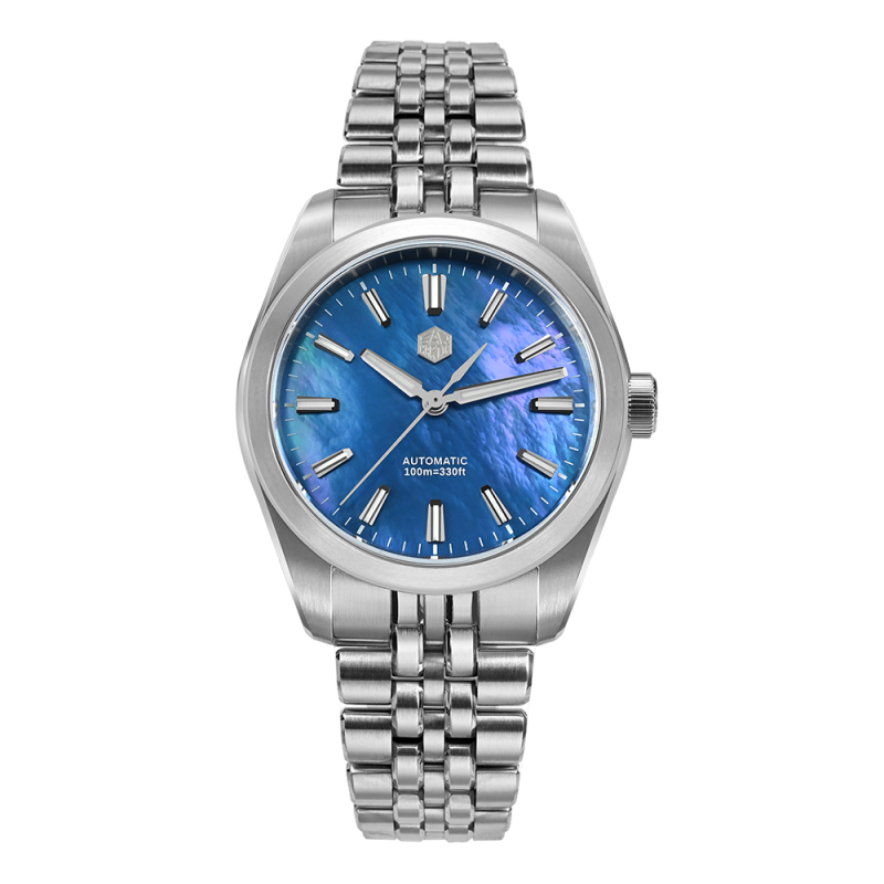 San Martin 39mm MOP Dial Miyota 90S5 Men Watch SN0144