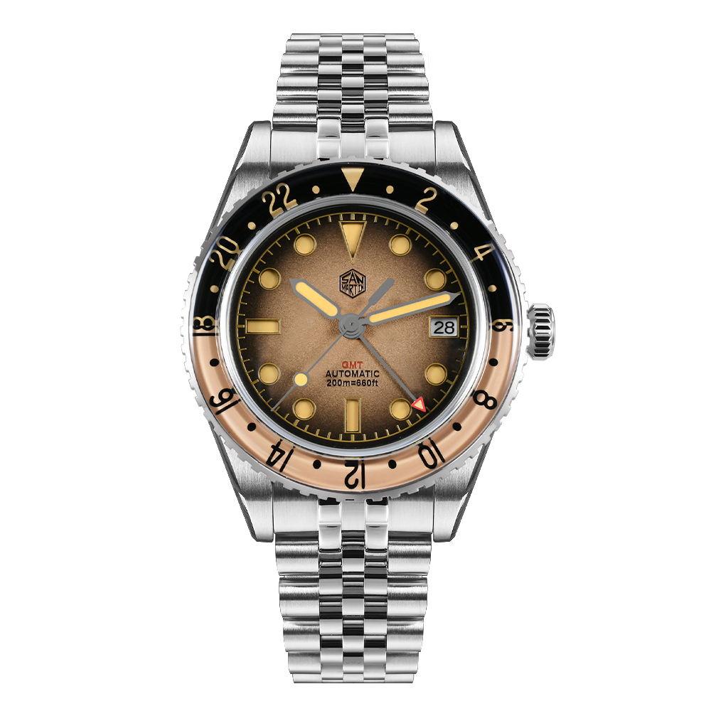 40mm Retro NH34 GMT Watch SN0134 San Martin Official Store
