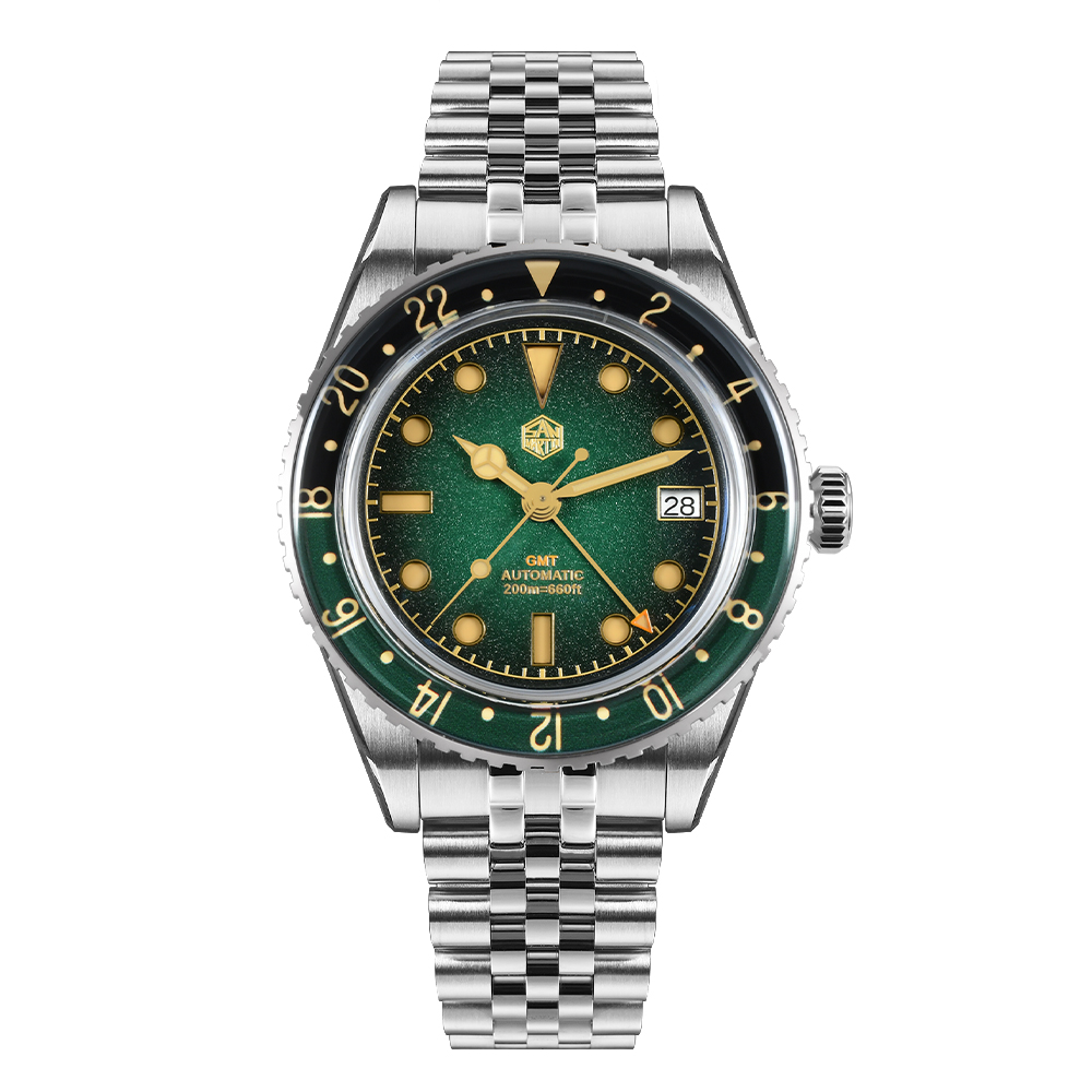 40mm Retro NH34 GMT Watch SN0134 San Martin Official Store