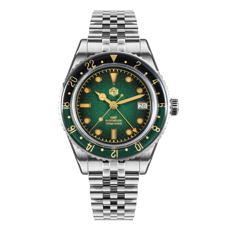 40mm Retro NH34 GMT Watch SN0134 San Martin Official Store