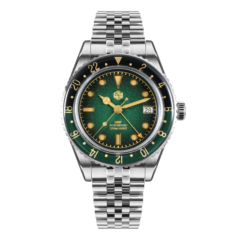 San Martin 40mm Retro NH34 GMT Watch SN0134