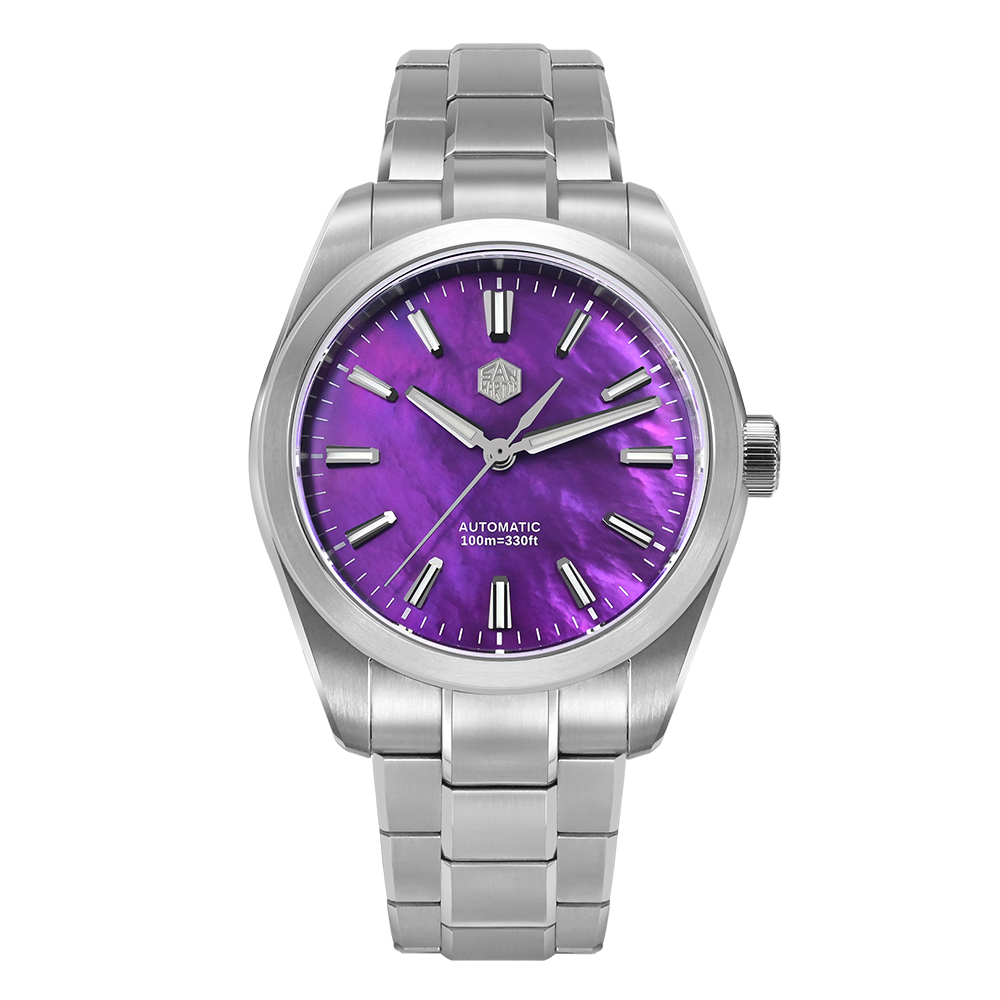San Martin 39mm MOP Dial Miyota 90S5 Men Watch SN0144