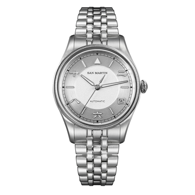 San Martin 39.5mm Pilot Watch YN55 Automatic Mechanical Watch SN0033G-C