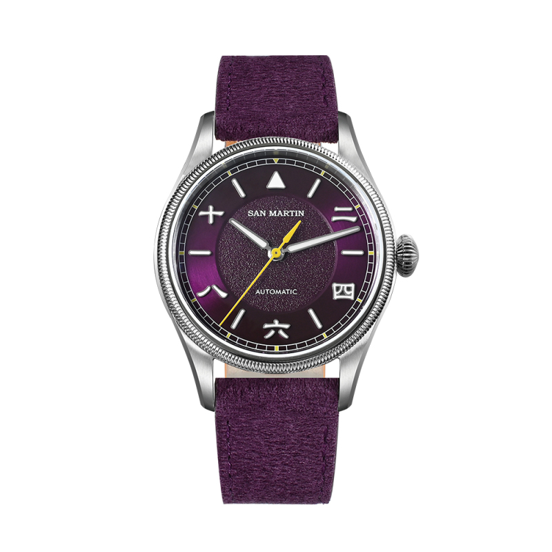 San Martin 39.5mm Pilot Watch YN55 Automatic Mechanical Watch SN0033G-C