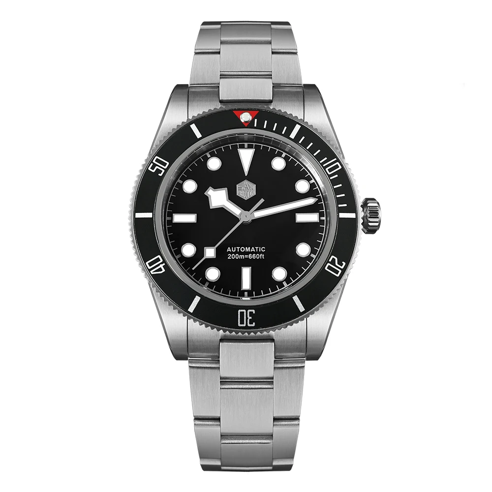 San Martin 40mm Retro Men Diver Watch NH35 Mechanical SN0008