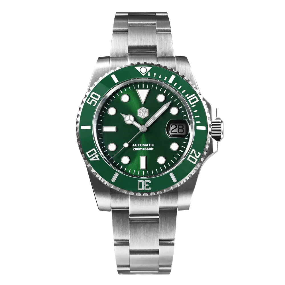 San Martin Upgraded Version 40mm Diver Men PT5000 Automatic