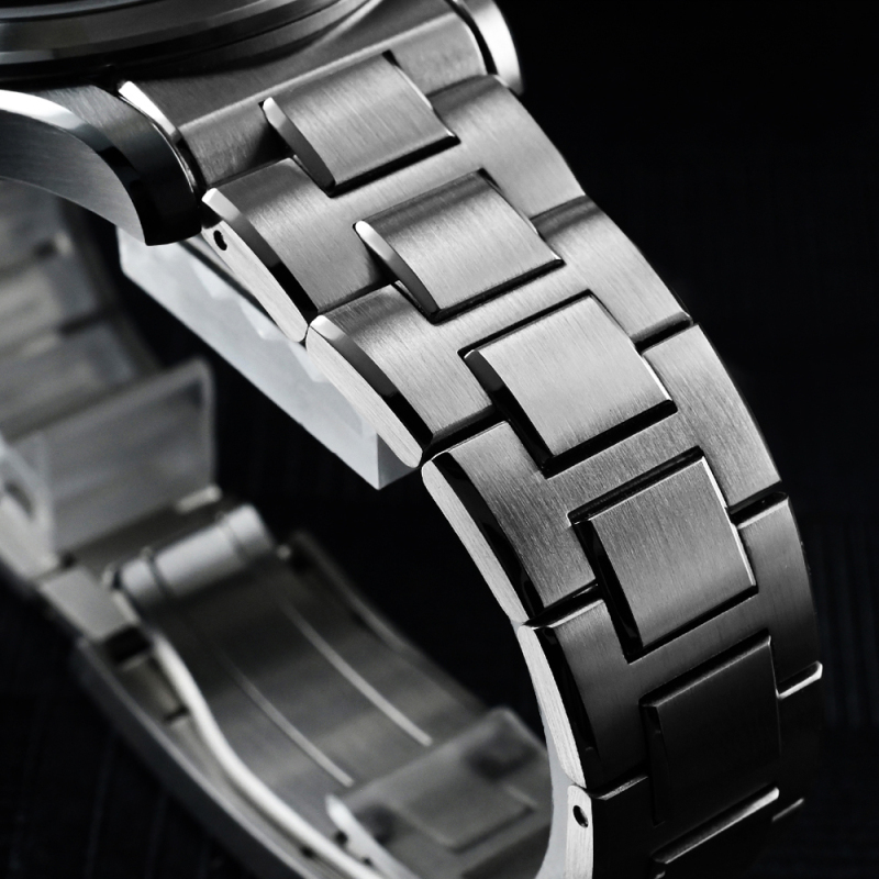 San Martin Watch 39mm Luxury Dress Miyota 9015 Automatic Mechanical Watches for Men With Mop Guilloche 100m Waterproof SN0150