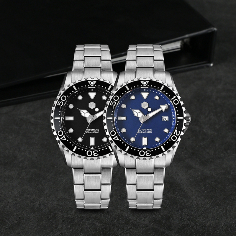 San Martin 40mm Men Diver Watch SN0009G-D