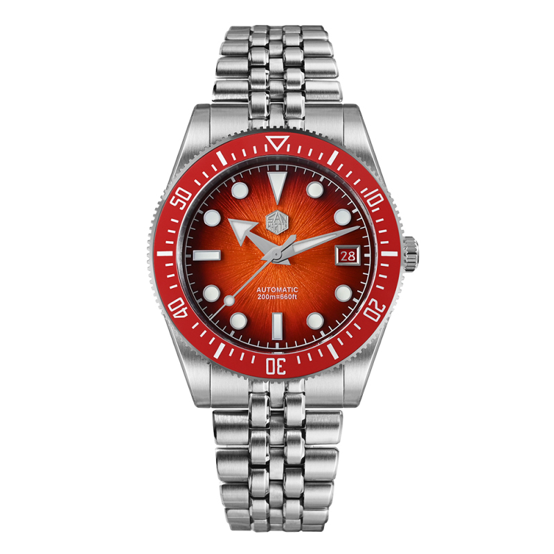 San Martin 37.5mm Men Diver Watch Miyota 9015 Automatic Mechanical SN0148GX
