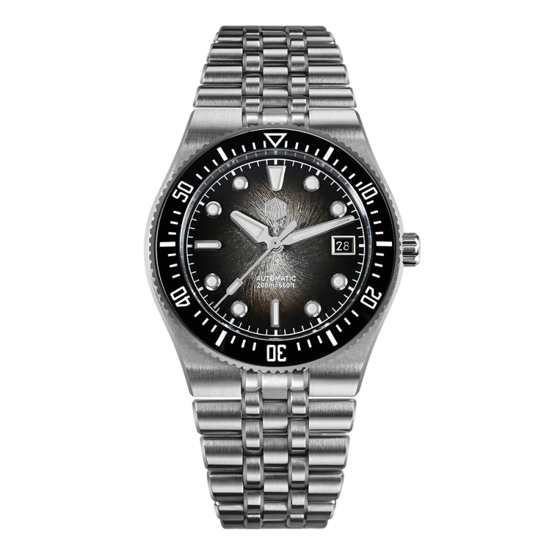 San Martin 40mm Integrated Bracelet Diver Watch Miyota 9015 Automatic Mechanical SN0148GB