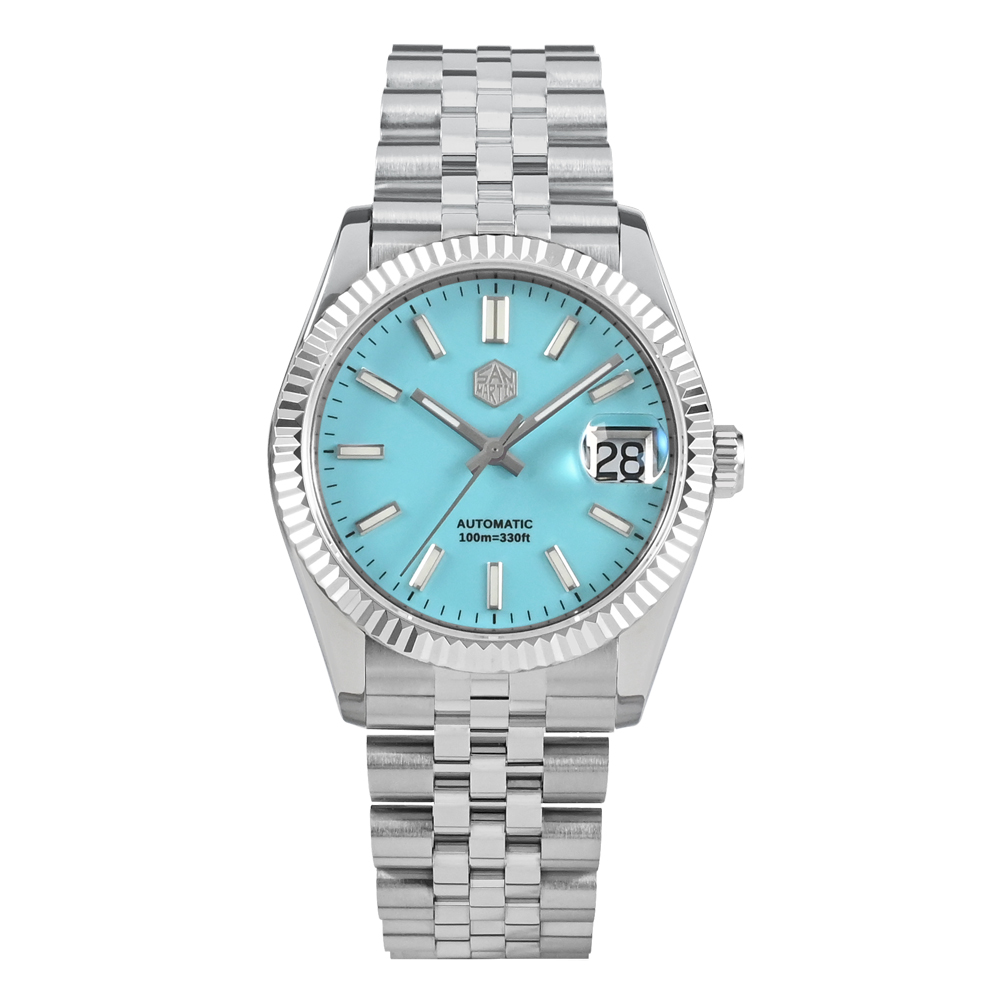 San Martin 36.5mm Men Dress Watch Top Brand Luxury Automatic