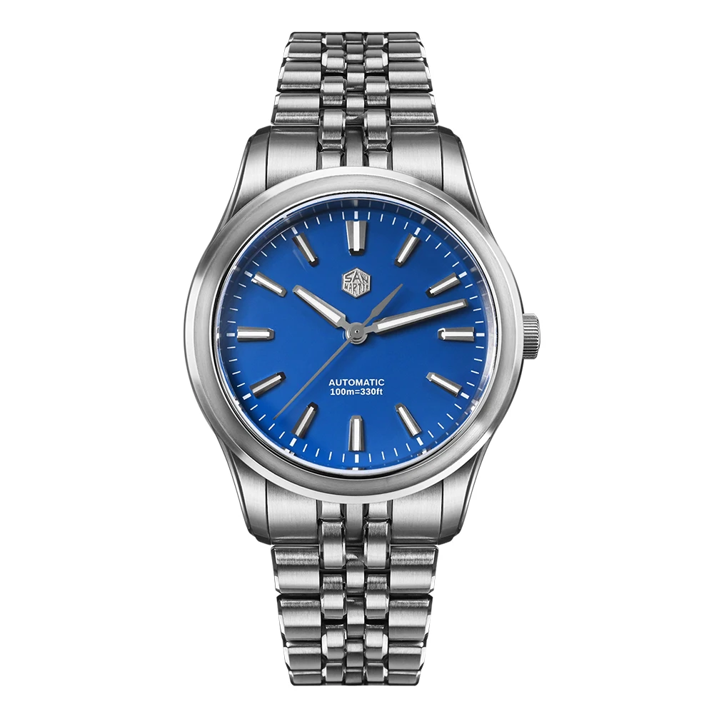 San Martin SN0144 39mm Luxury Enamel Dial Watch Miyota 90S5