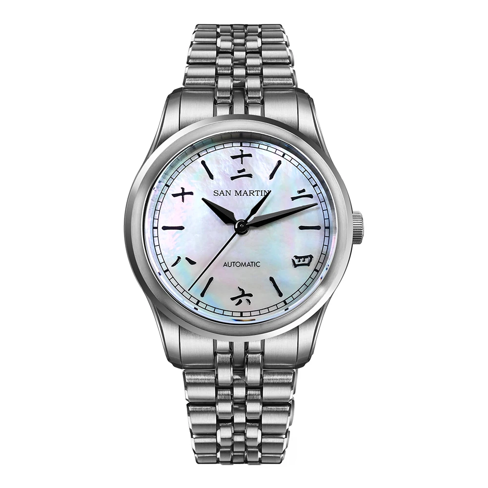 本日最終値下げ CRONOS 自動巻 マークシリーズ san martin San Martin Chronograph Watch - SN0127-G-JS