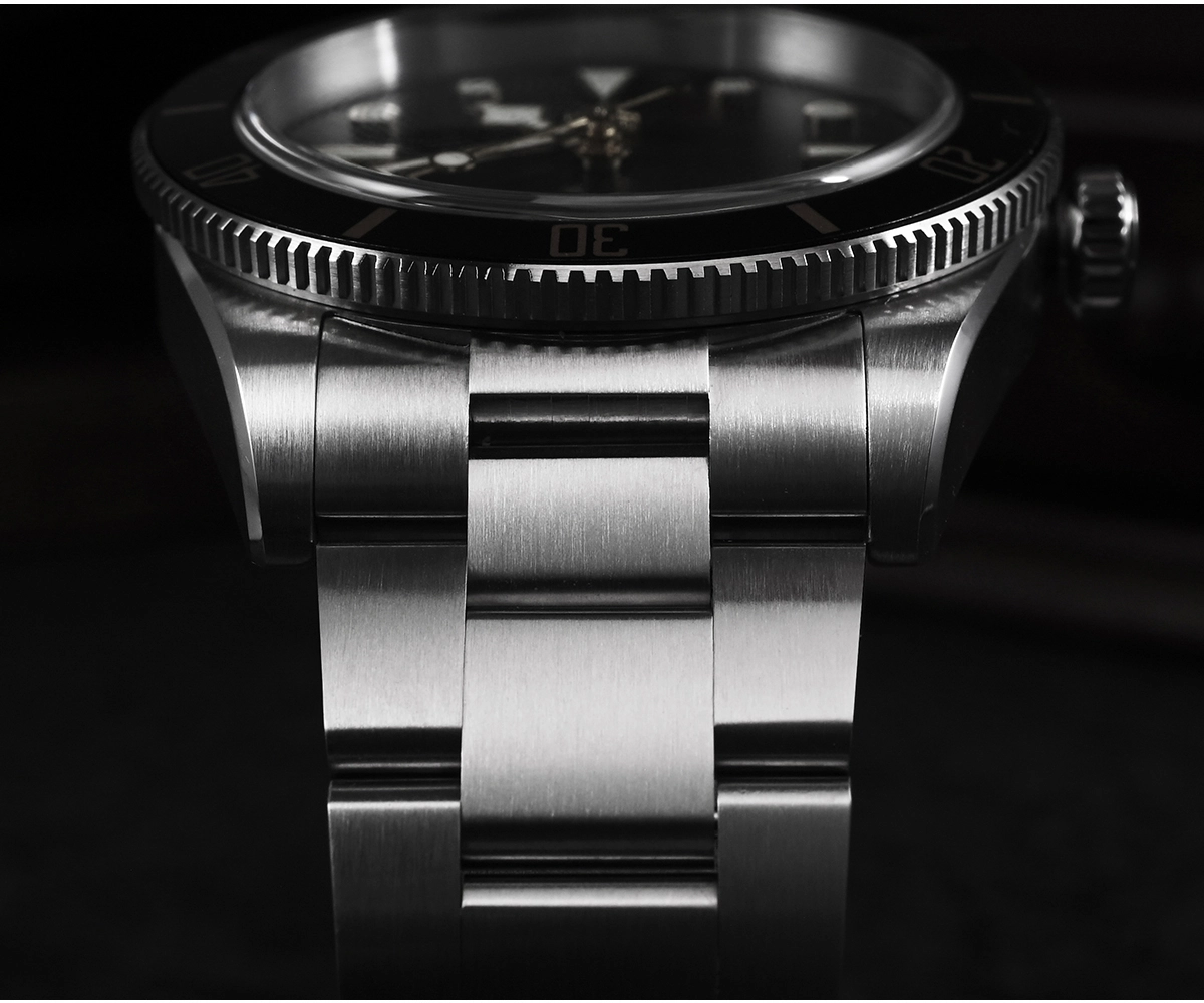 San Martin 37mm SN0138 Upgraded Diving Watch BB54 Retro 28800BPH Automatic Mechanical Luxury Sapphire Crystal 20Bar Men Watches SN0138-GB