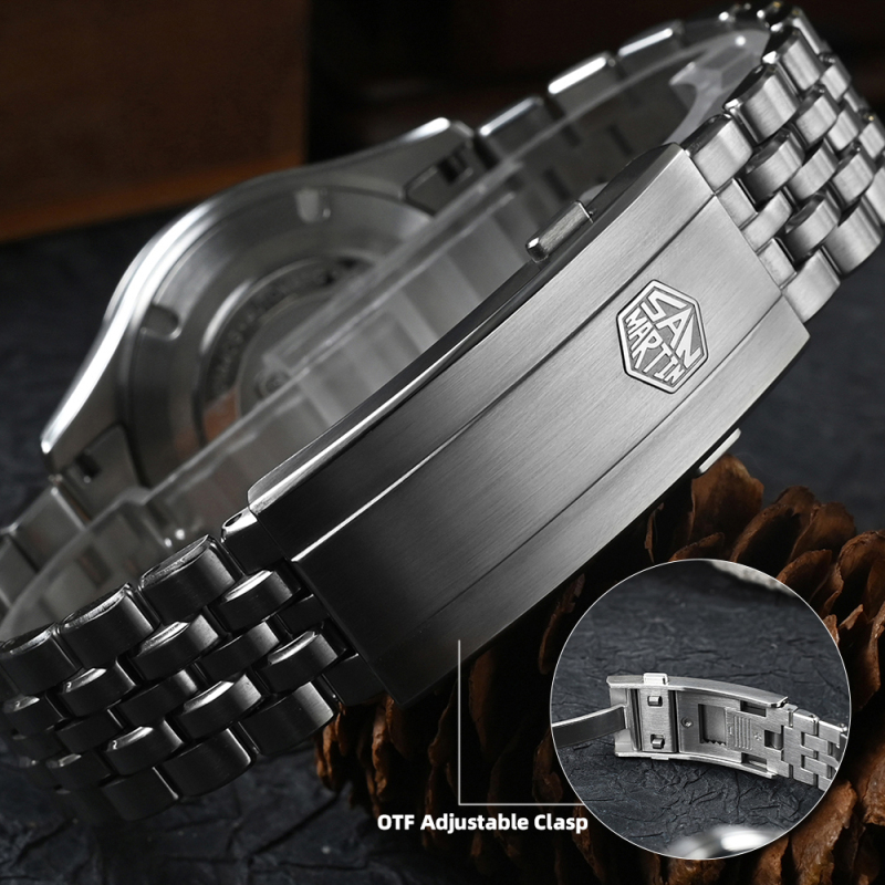 San Martin SN0144 39mm Men Watch Miyota 90S5 Automatic Chinese Ancient Coin Pattern Dial Distressed Antique Finish 10Bar GADA