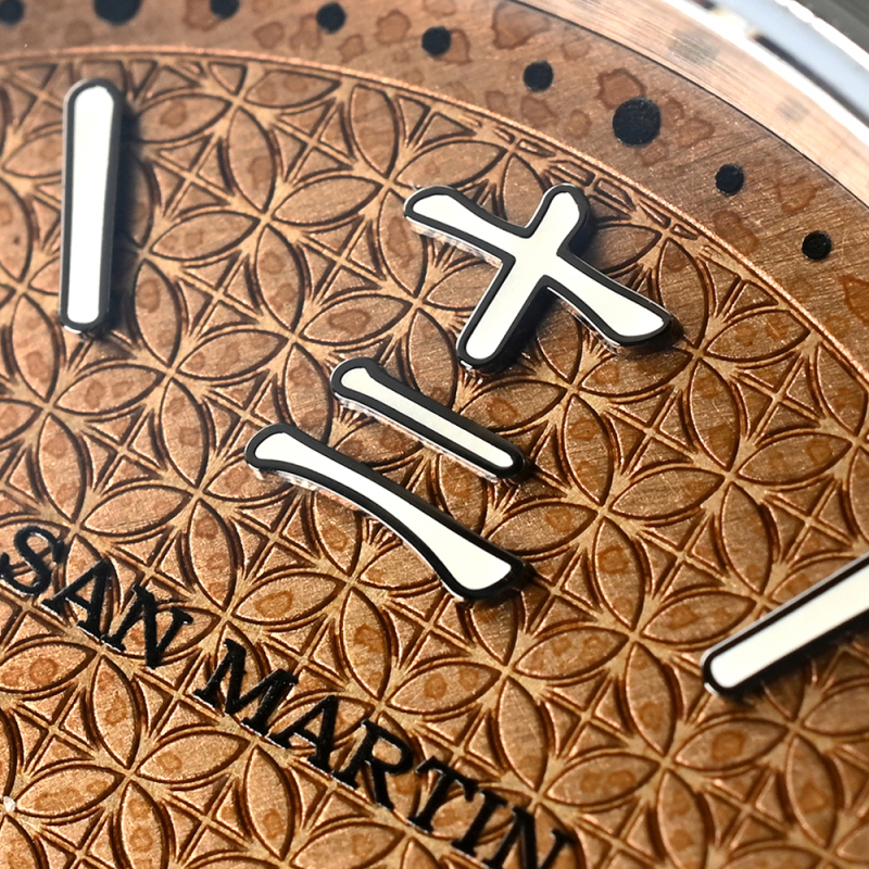 San Martin SN0144 39mm Men Watch Miyota 90S5 Automatic Chinese Ancient Coin Pattern Dial Distressed Antique Finish 10Bar GADA