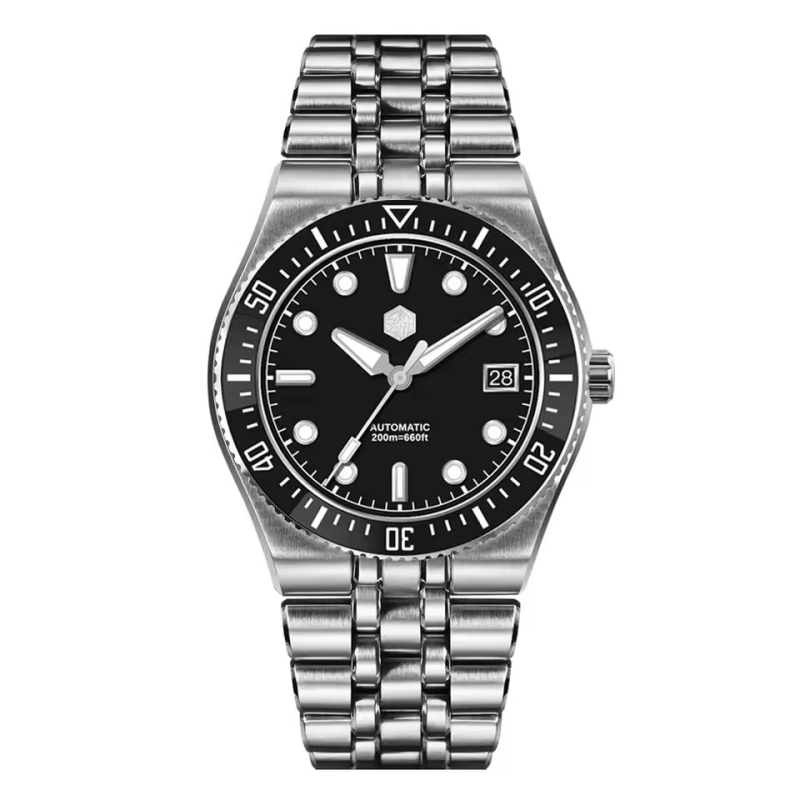 San Martin 40mm Integrated Bracelet Diver Watch Miyota 9015 Automatic Mechanical SN0148GB