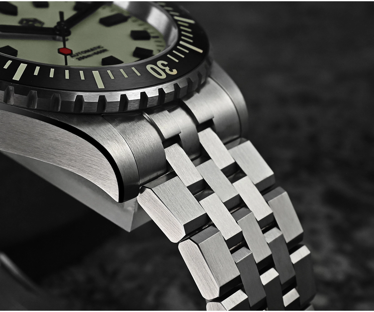 San Martin 1200HV Hardening Coating Full Luminous Watch SN0012