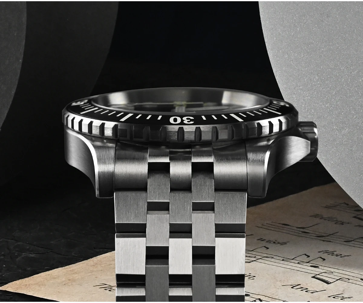 San Martin 1200HV Hardening Coating Full Luminous Watch SN0012