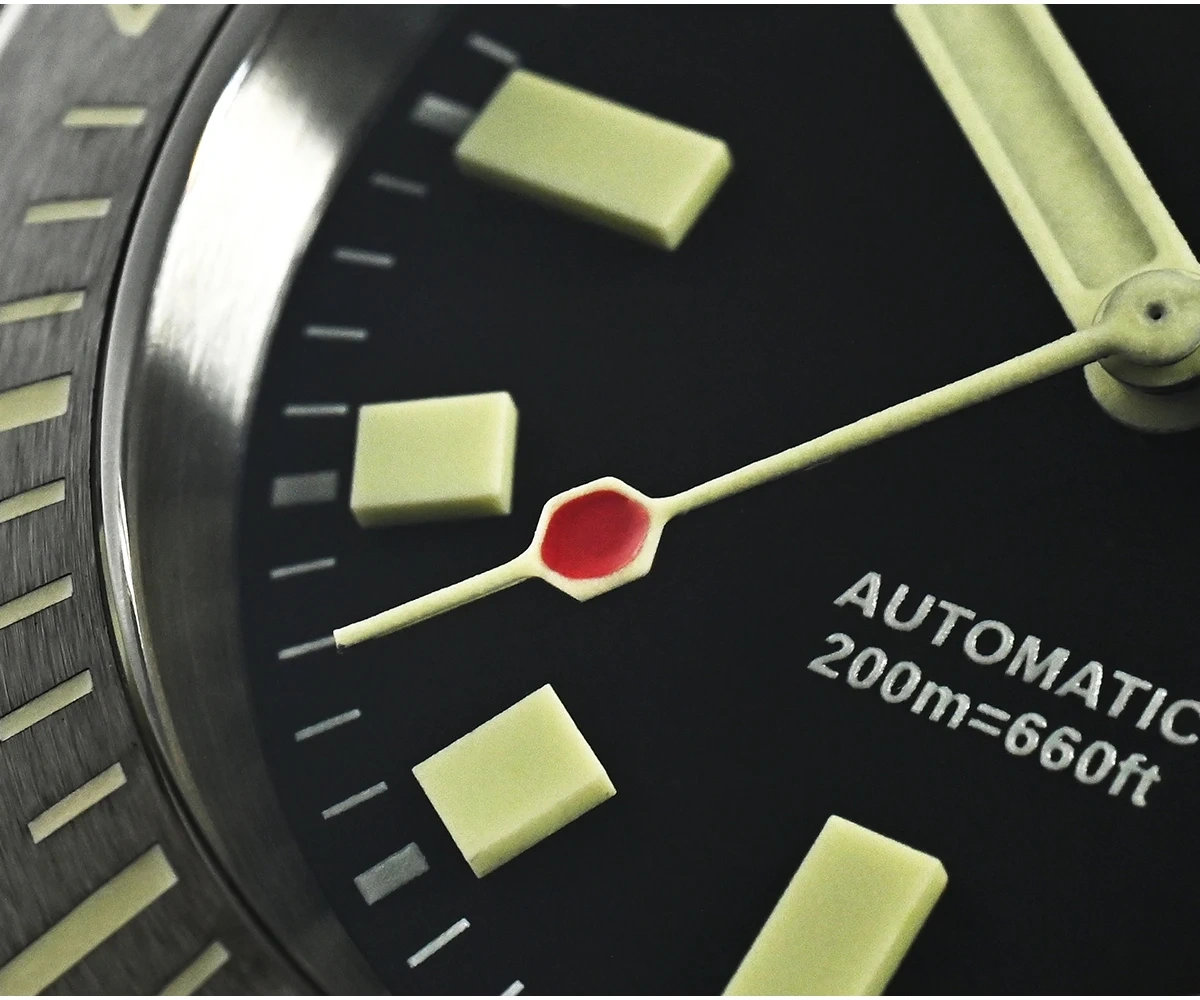 San Martin 1200HV Hardening Coating Full Luminous Watch SN0012