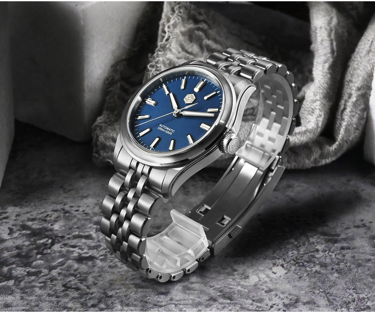 San Martin 36mm/39mm Luxury Enamel Dial Watch Miyota 90S5 Automatic Mechanical Chinese Original Design Gada Mens Watches SN0144-CG-7/SN0144-CGS